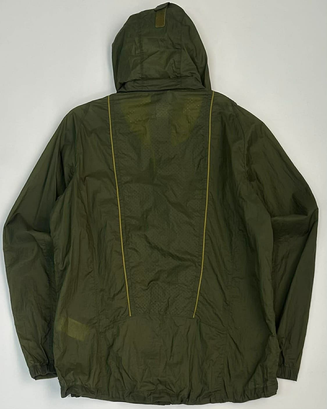 [L] 몽벨 올리브 그린 나일론 윈드브레이커 자켓 상품이미지4