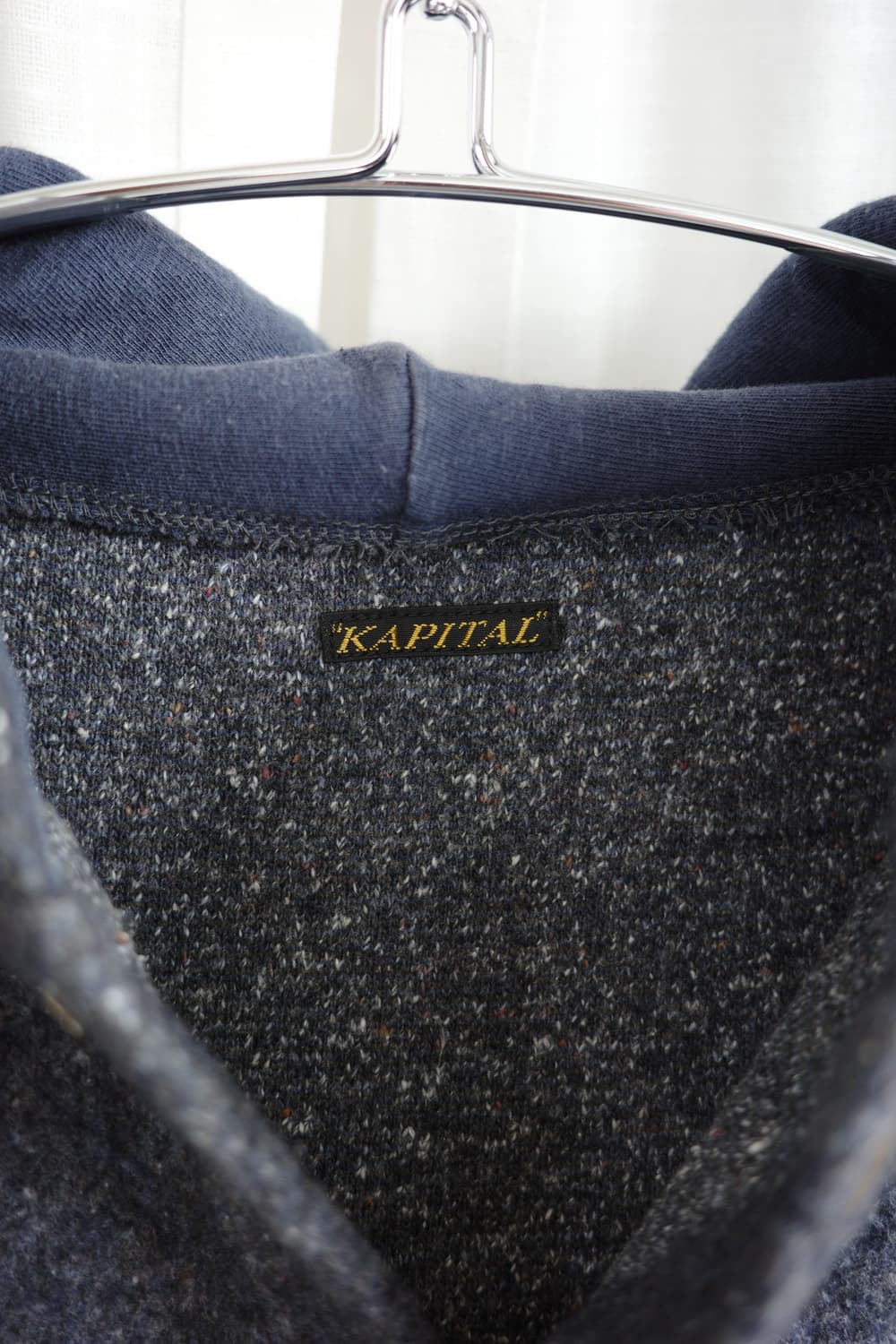 Kapital 캐피탈 버튼 니트 후드 자켓 상품이미지5