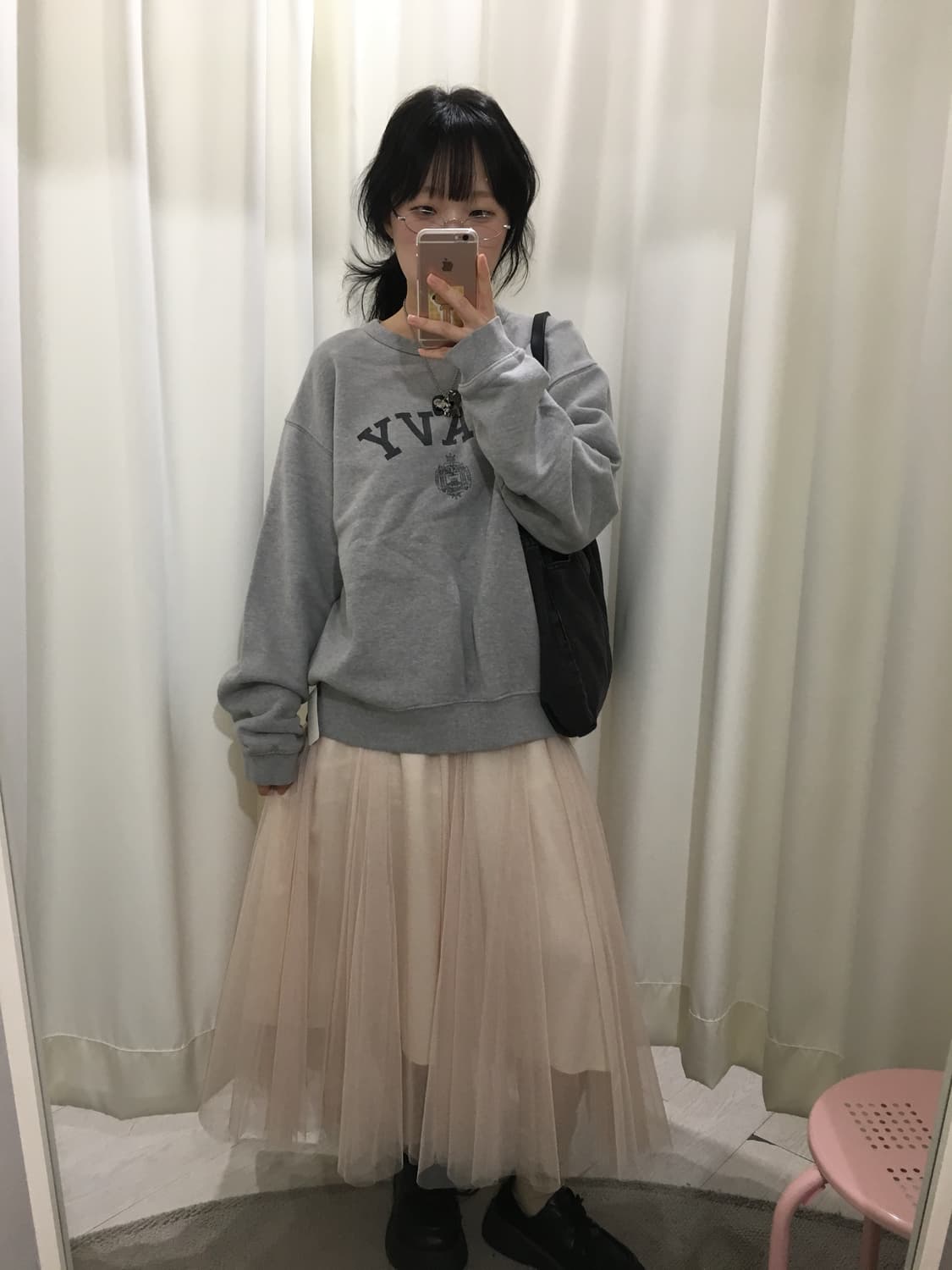 soft pink tulle skirt 상품이미지3