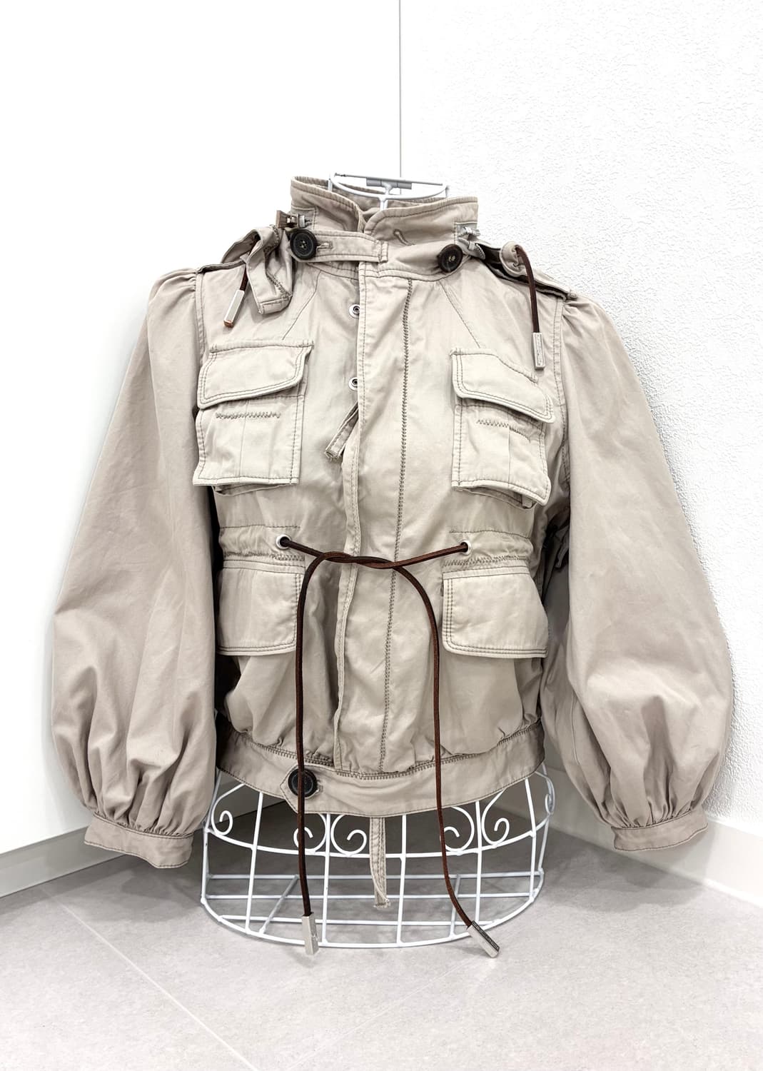 디스퀘어드 크롭 집업 상품이미지1