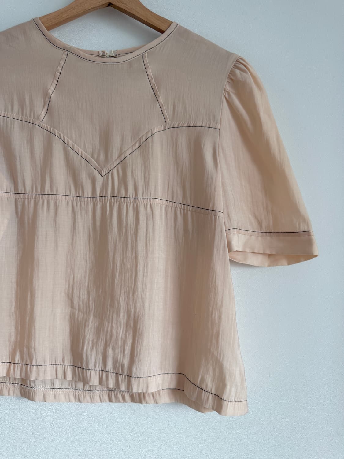 AHEAD company 반팔 블라우스 상품이미지3