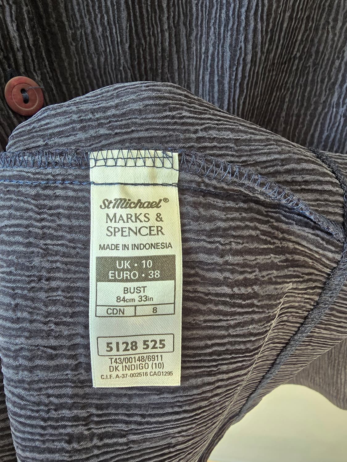 St Michael by Marks & Spencer  플리츠 셔츠 상품이미지5