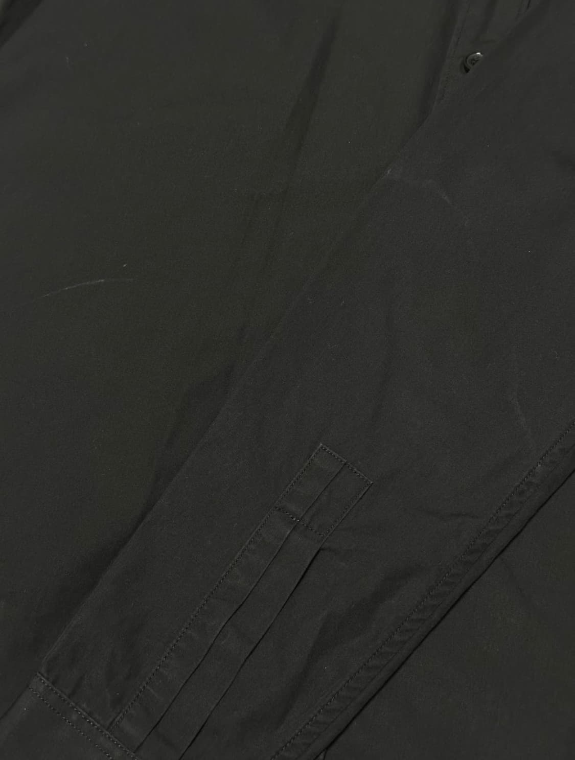 생로랑 SAINT LAURENT 코튼 셔츠 블랙 F36 상품이미지4