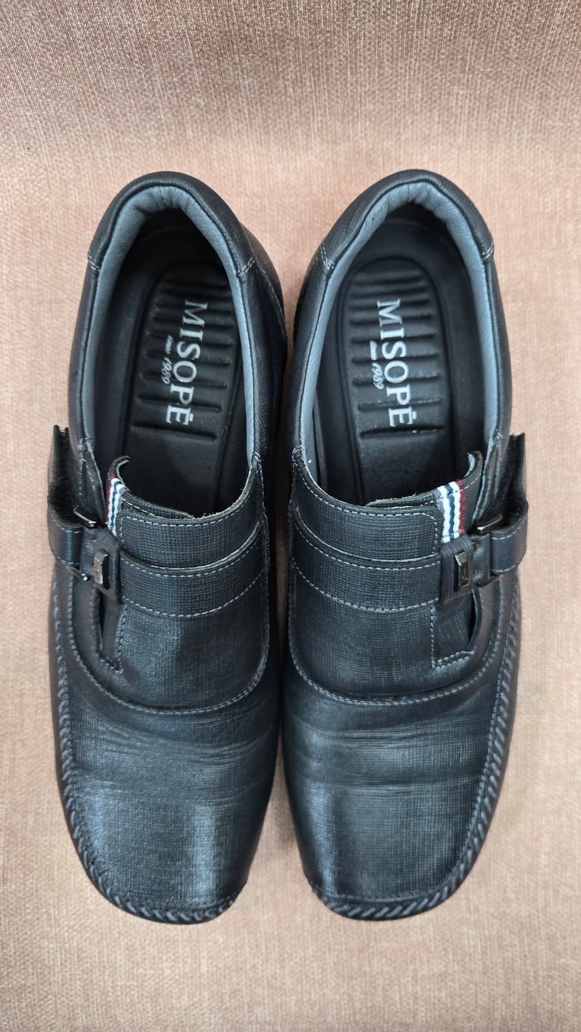 미소페 270mm- 버클장식 남성 소프트 사피아노 몰드창 보트슈즈 상품이미지2