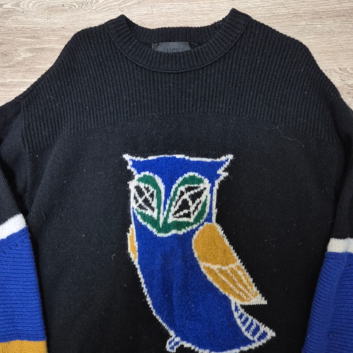 럭키슈에뜨 여성 올빼미 모직 니트 F(FREE) 상품이미지2