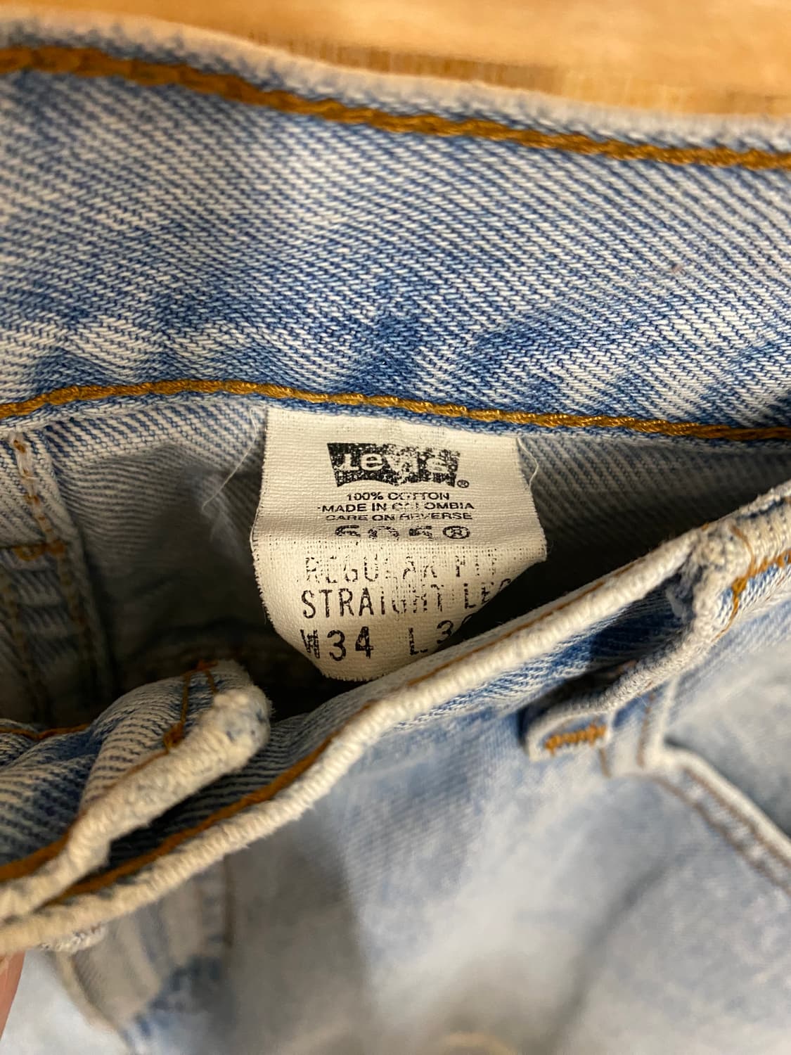 00's LEVI'S 505 denim pants 상품이미지9