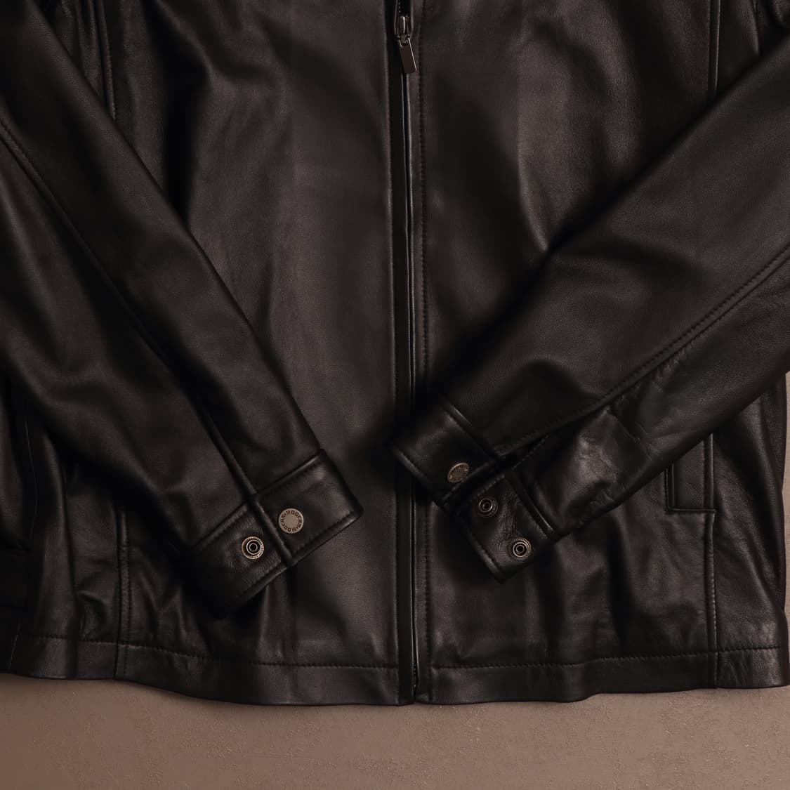 빈티지 소가죽 레더 트러커 자켓 A1674 상품이미지5