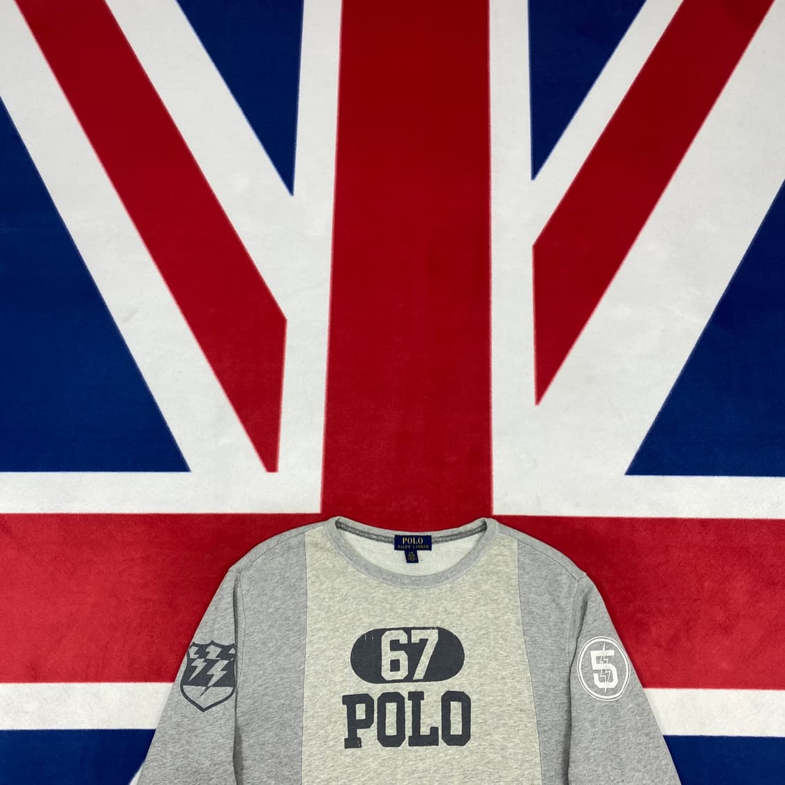 폴로 맨투맨  실측 S-M 상품이미지2