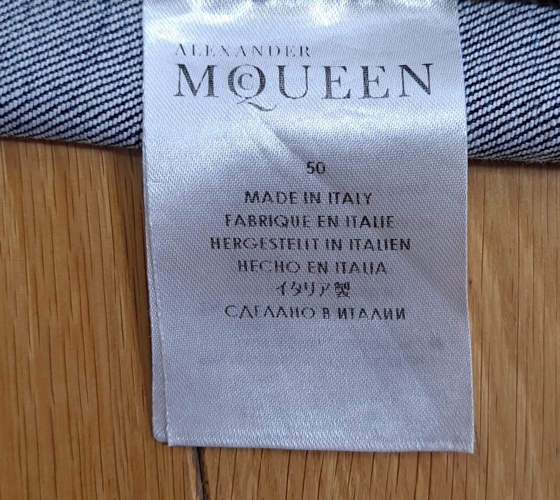 Alexander McQueen 남성 스키니 진 50 (L) 상품이미지7