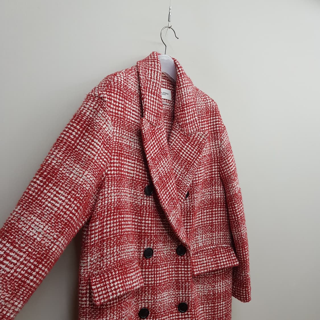 이자벨마랑 에브라 체크 코트 36사이즈 상품이미지4