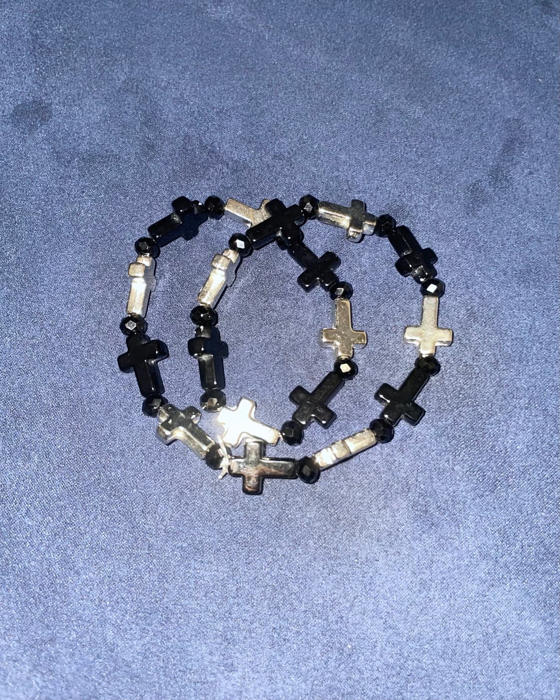 십자가✝️ 비즈 팔찌 상품이미지1