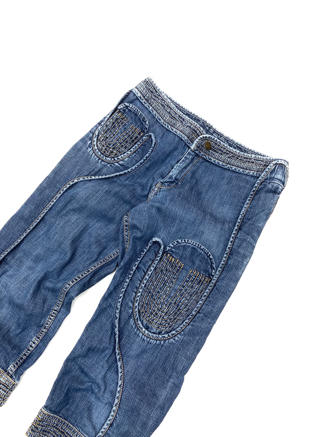 Tsumori chisato denim pants capri 상품이미지3
