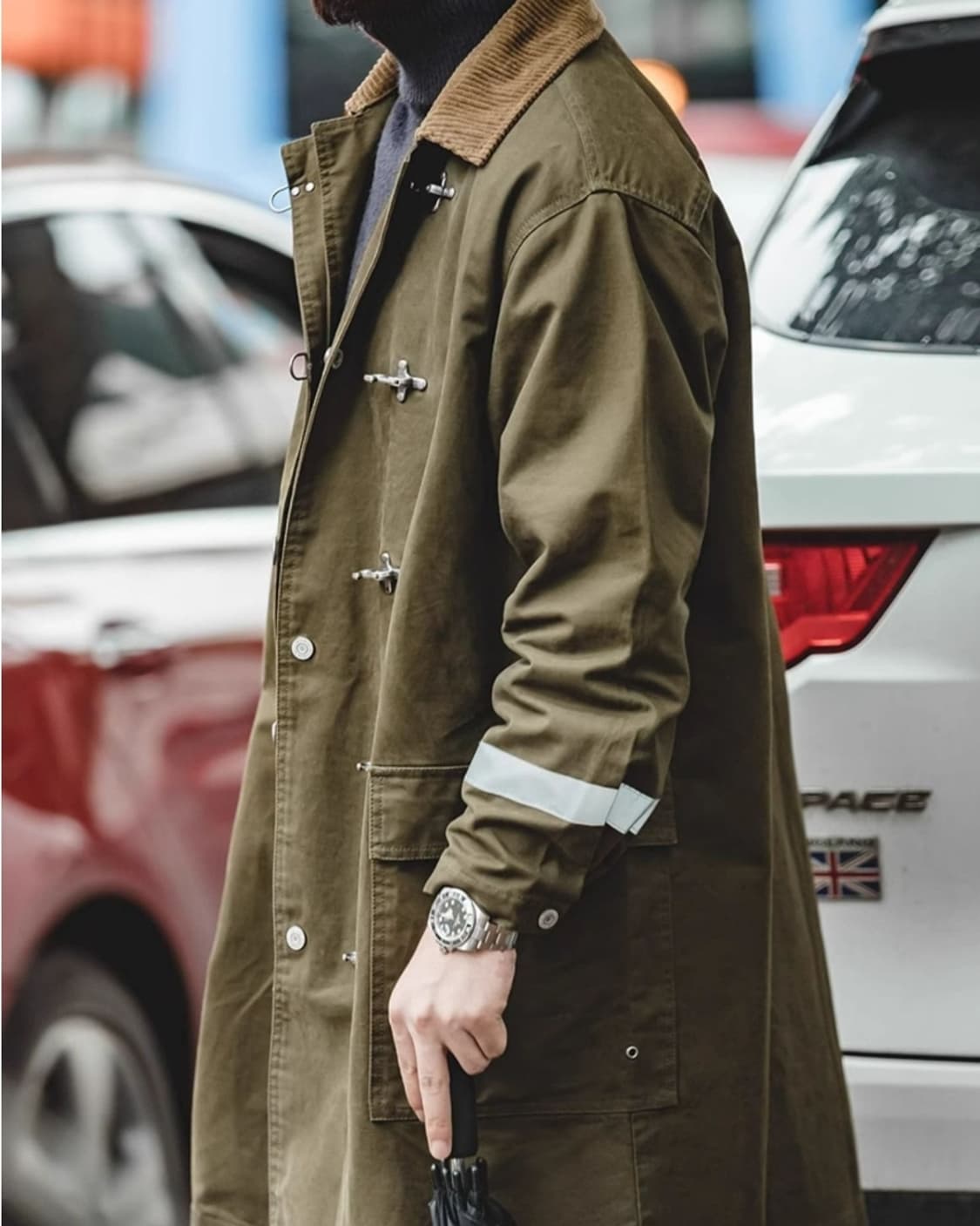 (택포) 화이어맨 버클 스카치 워크웨어 코트 L A925 상품이미지2