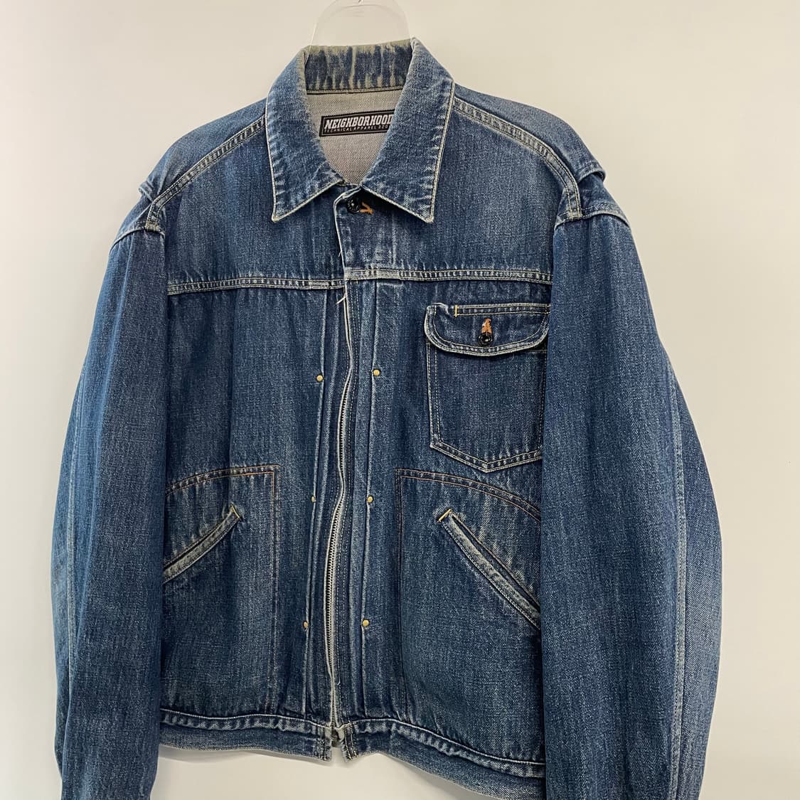 네이버후드 타입2 셀비지 데님자켓 상품이미지3