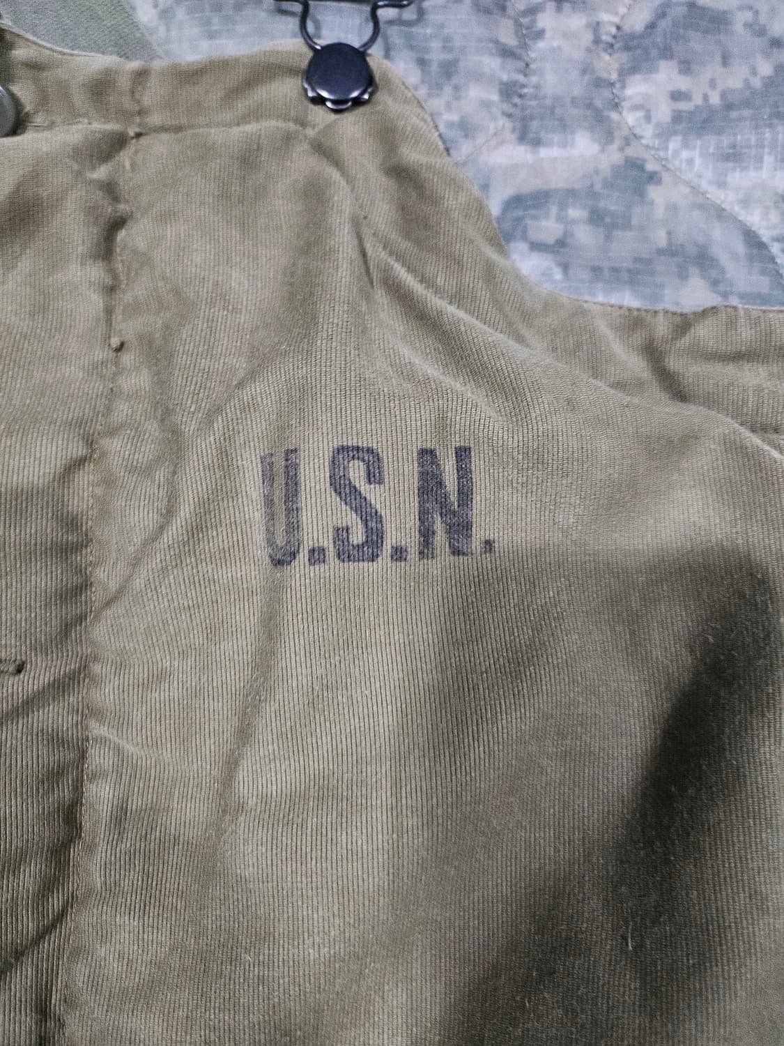 40s 미군오리지날 USN 덱팬츠 미듐 상품이미지3