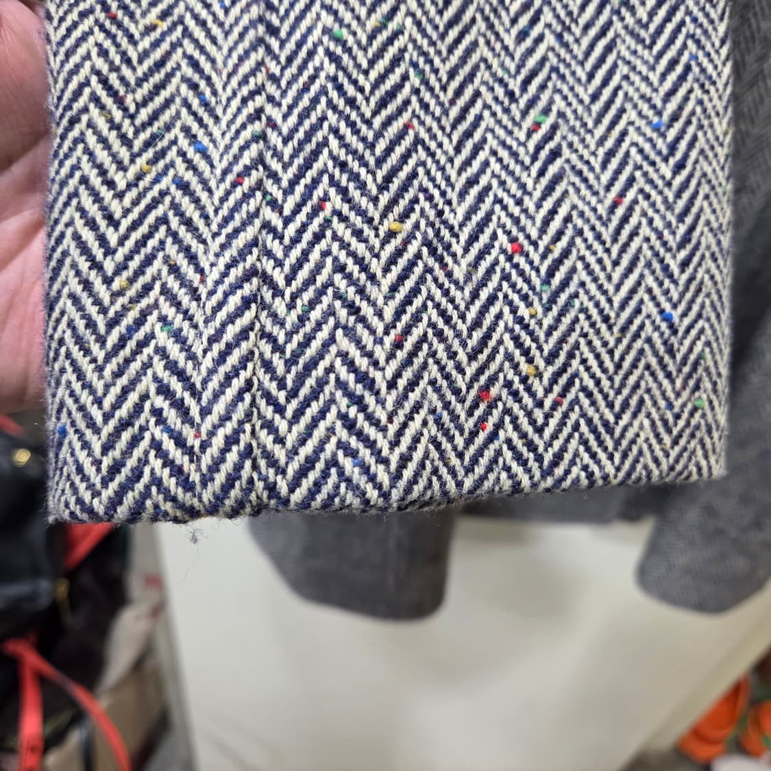 셀린느 헤링본 코트 상품이미지4