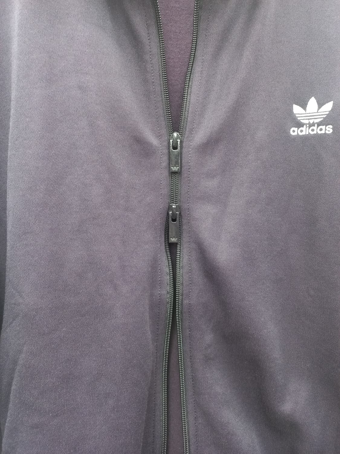 아디다스 클래식 베켄바우어 트랙 자켓 오로라 블랙  3XL 상품이미지5