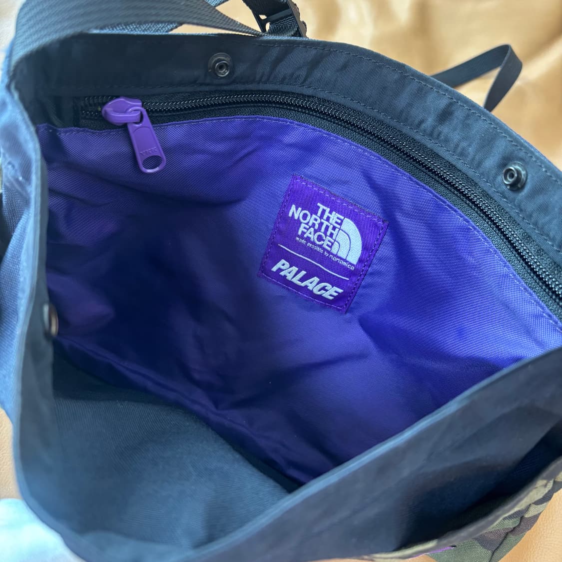 팔라스x노스페이스 퍼플라벨 나나미카 코듀라 카모 샤코슈 크로스백 가방 상품이미지5