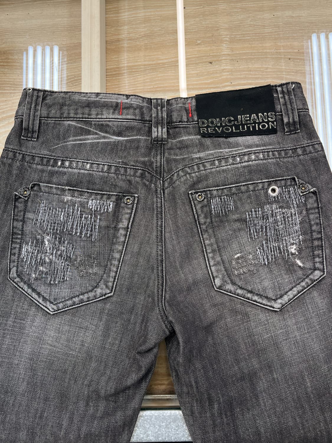 DOHC 보로 디스트레스드 데님 팬츠 상품이미지5