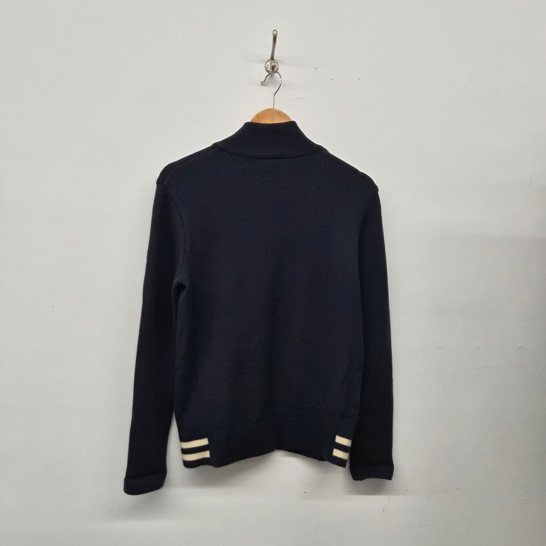 라코스테 네이비 니트 집업 가디건 남성 L 상품이미지6