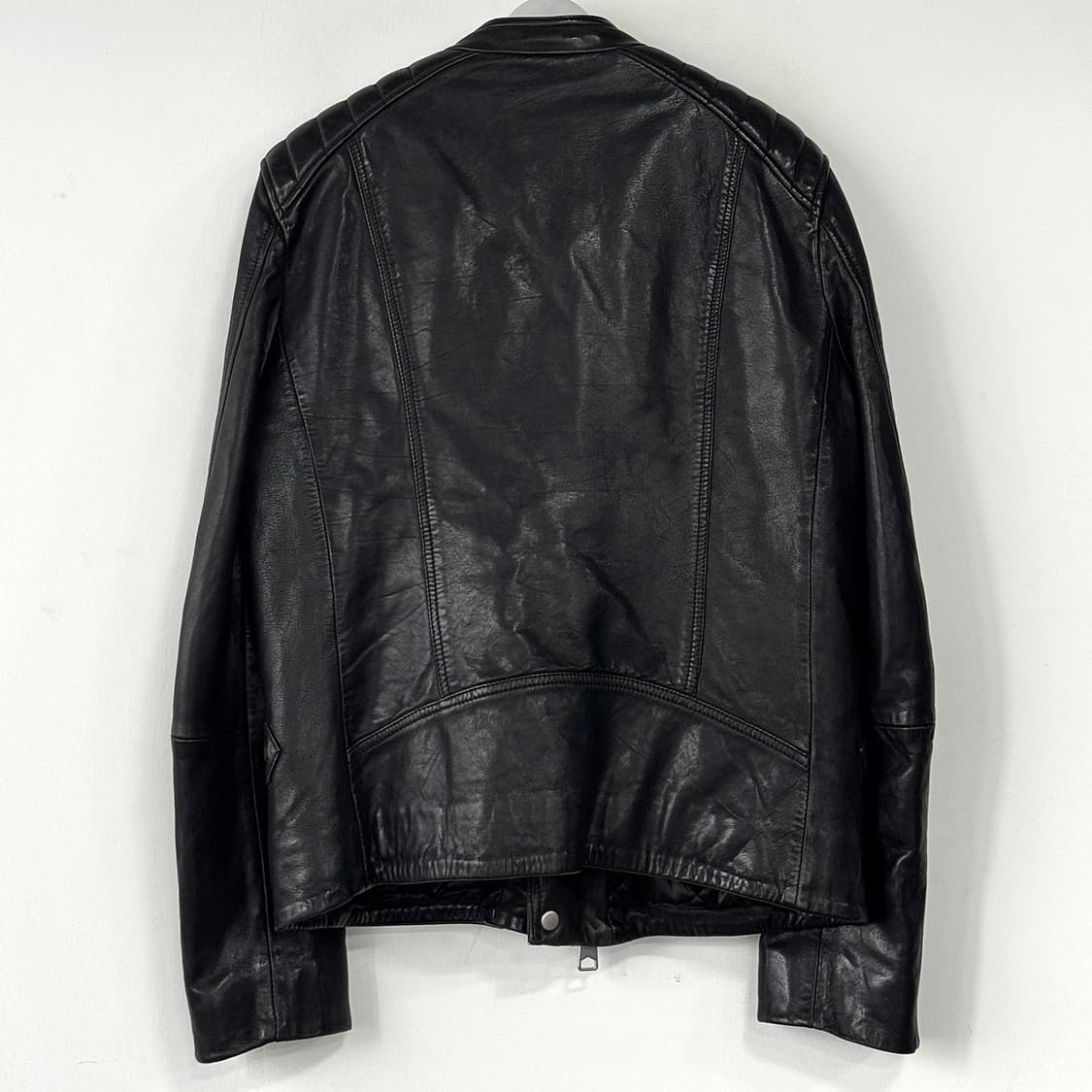 올세인츠 램스킨 레더 바이커 자켓 상품이미지6