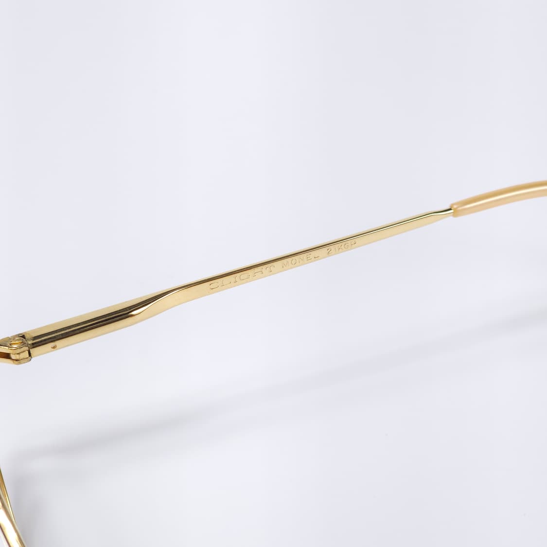 21K 도금 90년도 빈티지 긱시크 안경 상품이미지5