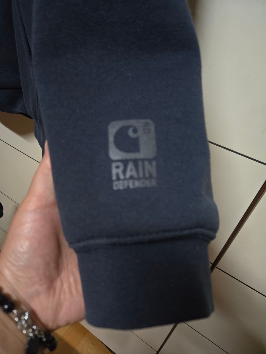 칼하트 네이비 후드집업 상품이미지2