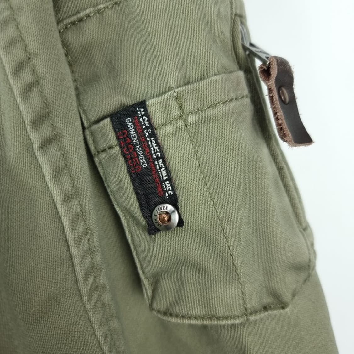 [잭앤존스] 빈티지 가공 밀리터리 자켓 M19009 상품이미지7