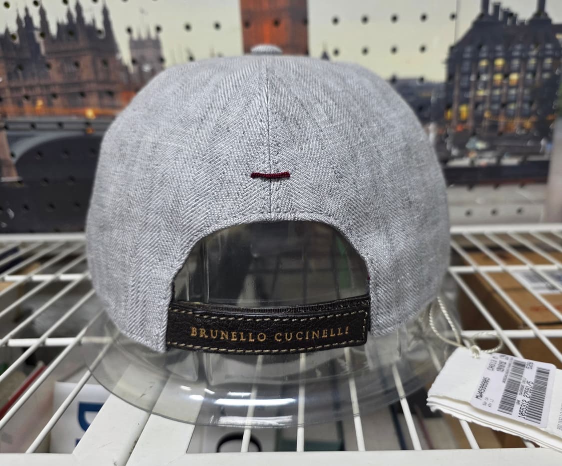 브루넬로쿠치넬리 남성여름모자 린넨 헴프 볼캡 KG58 상품이미지3