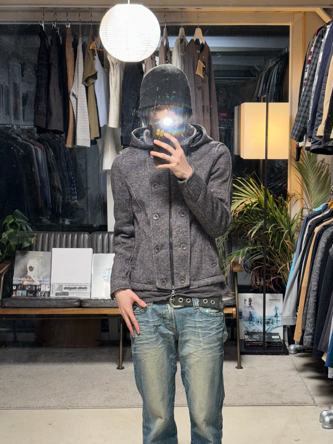 Hideaways 집업 나폴레옹 후드 자켓 상품이미지3