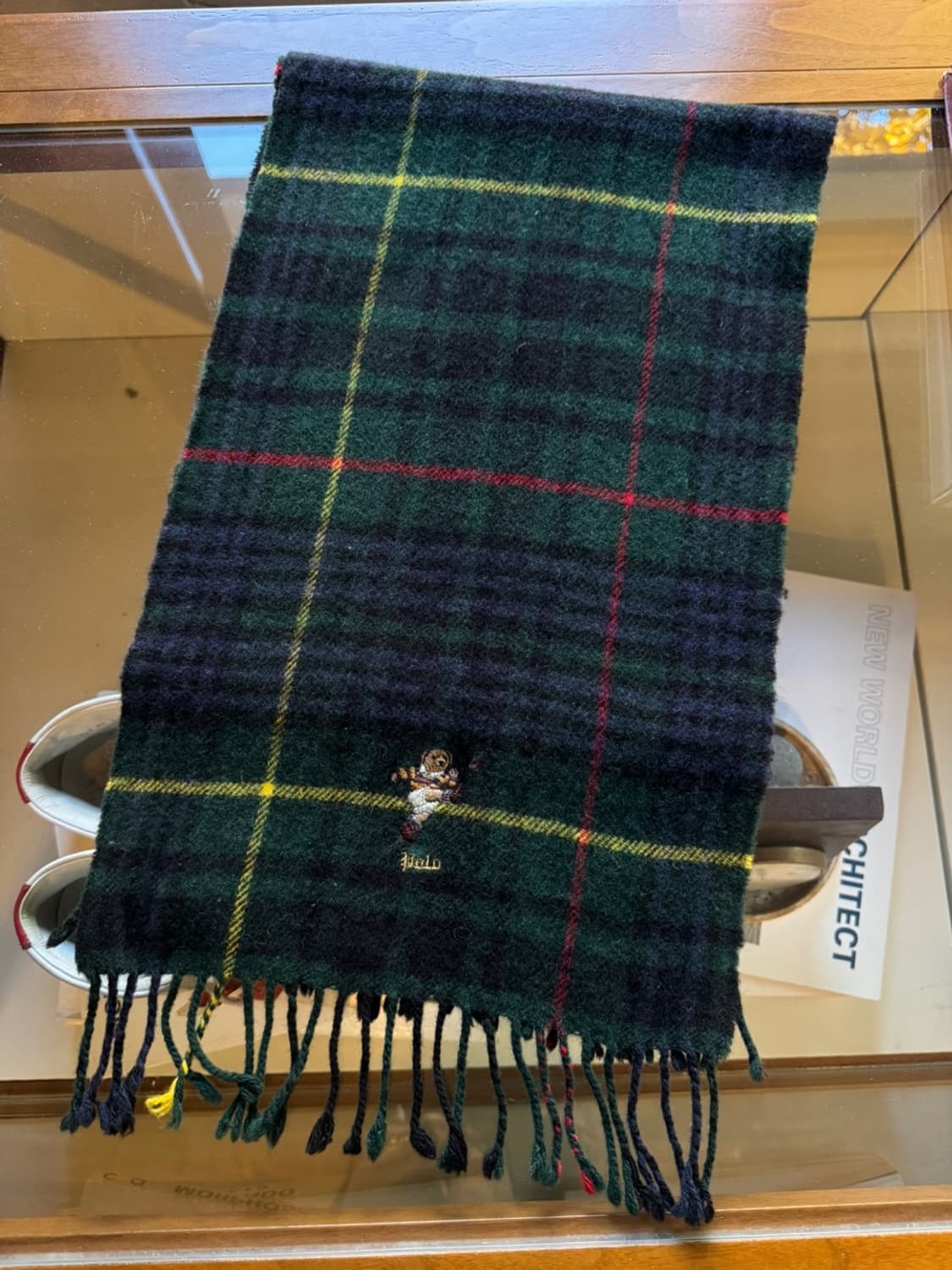 폴로랄프로렌 테디베어 머플러 상품이미지1