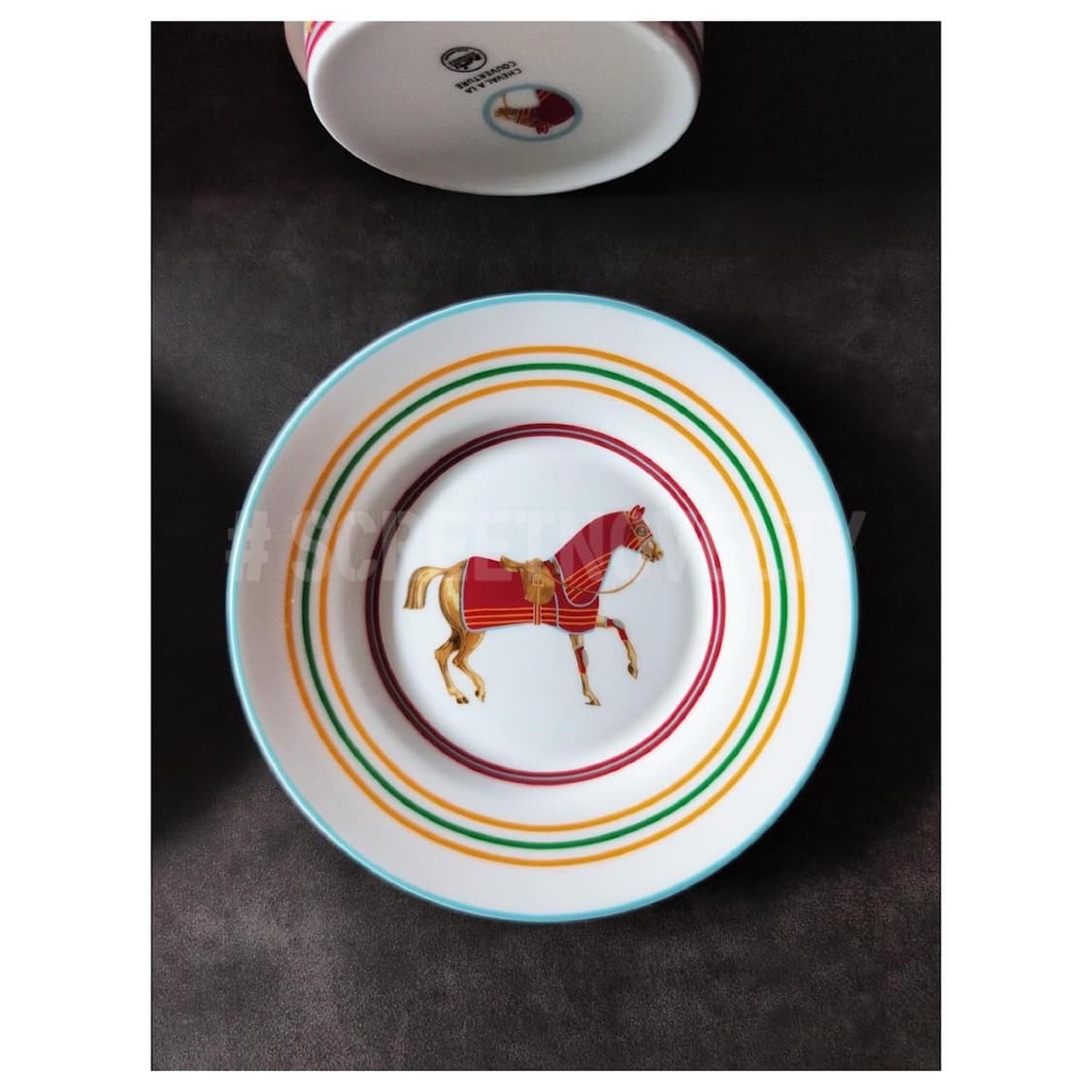 에르메스 2인조 찻잔세트 박스포장 선물세트 상품이미지9