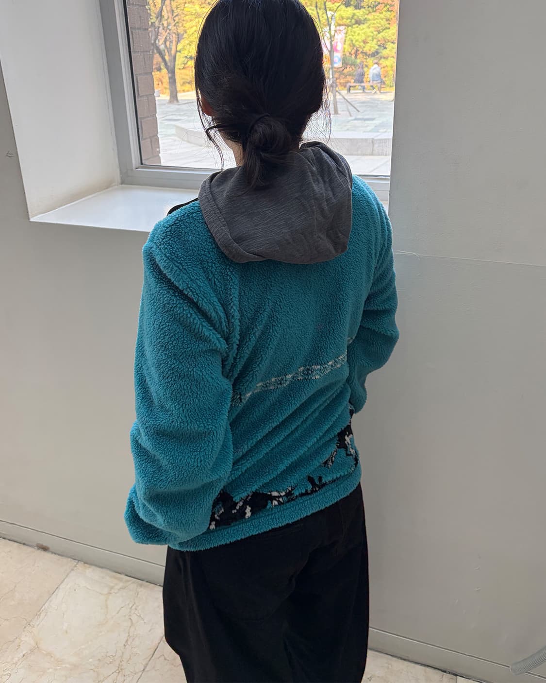 빈티지 카우보이 패턴 플리스 자켓 상품이미지2