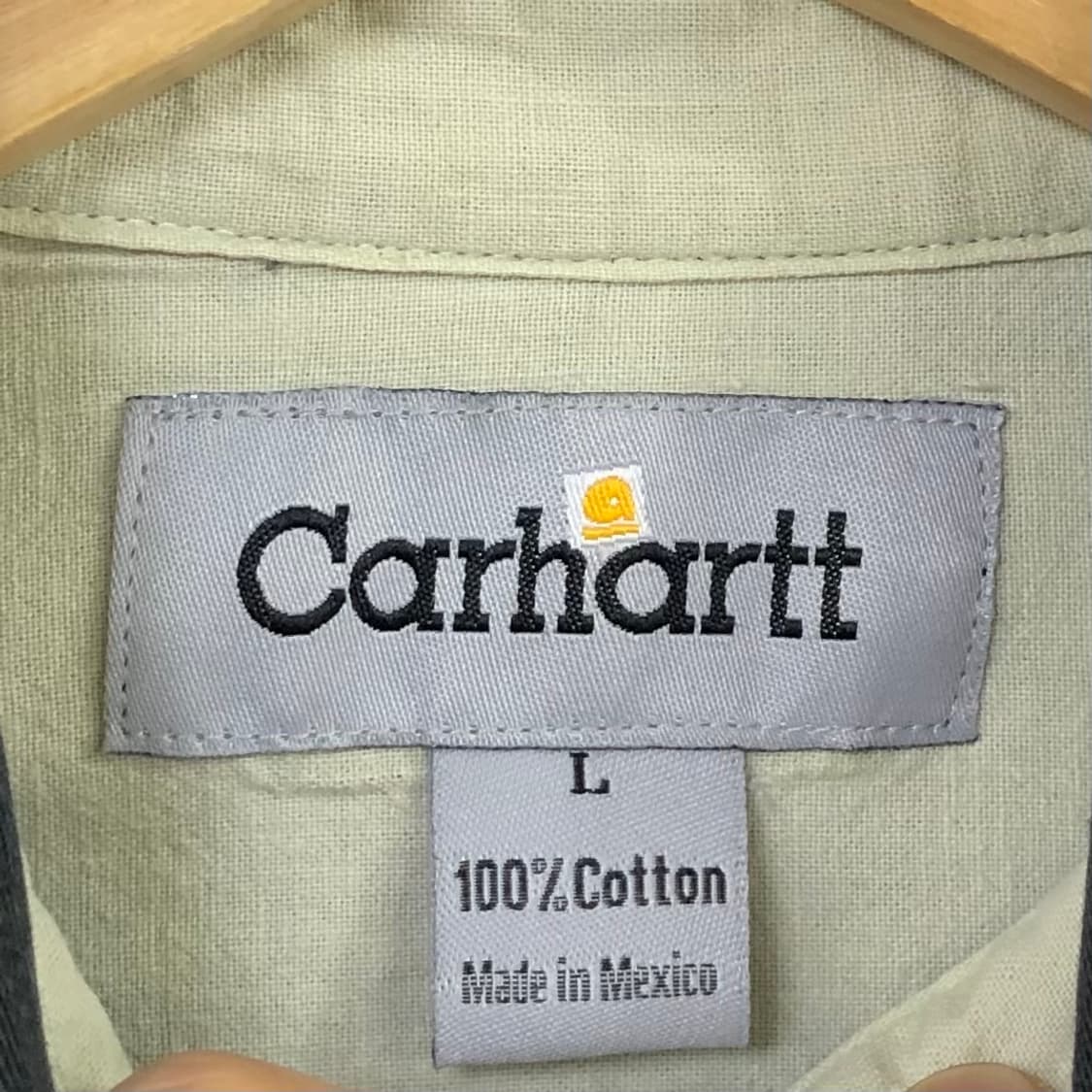 L 칼하트 블랙 워크 셔츠 상품이미지3