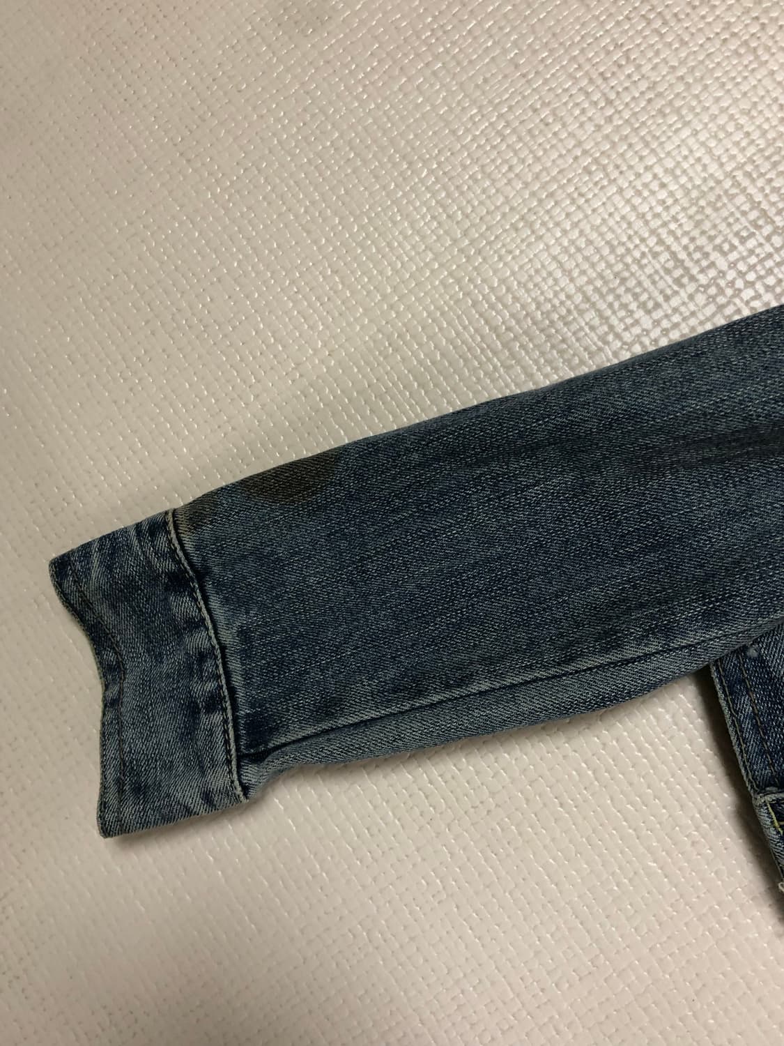 빈티지 데님 크롭 자켓 상품이미지9