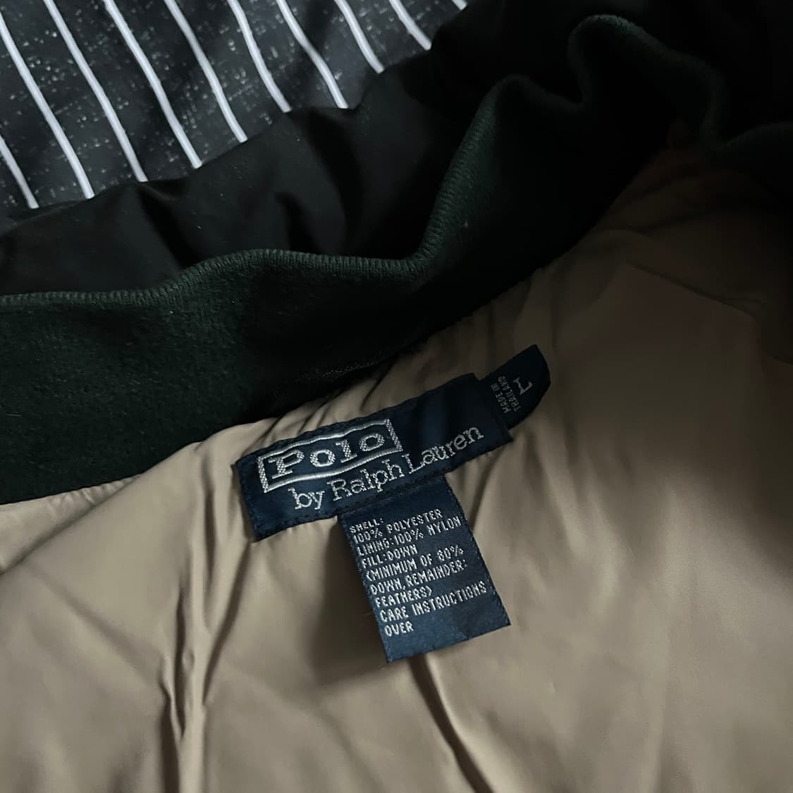 90s 폴로 숏패딩/ 폴로 푸퍼 패딩 L 상품이미지6