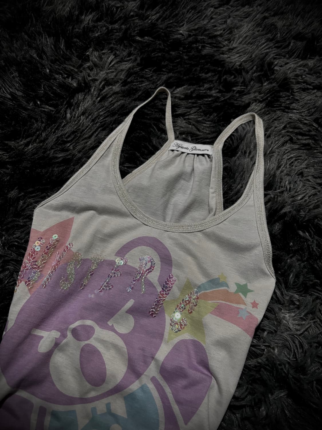 Hysteric Glamour 퍽베어 프린팅 슬리브리스 상품이미지3