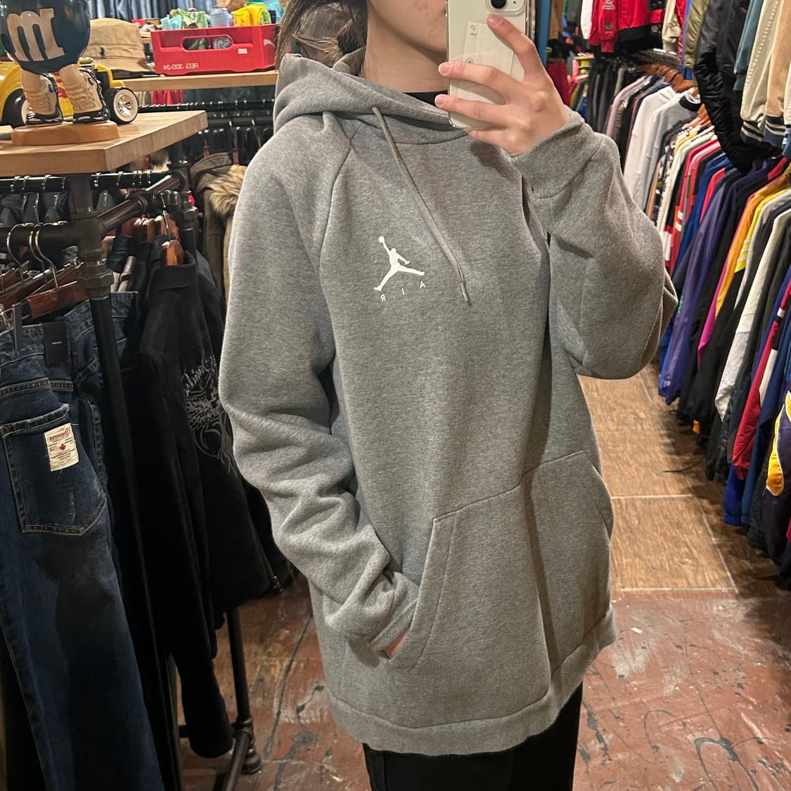[HI] 조던 후드티 그레이  상품이미지3