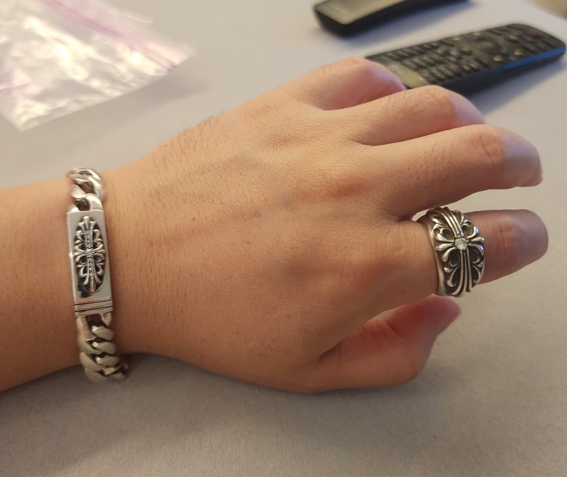 [22링크]크롬하츠 베이비 플로랄 ID클래식 풀파베 상품이미지8