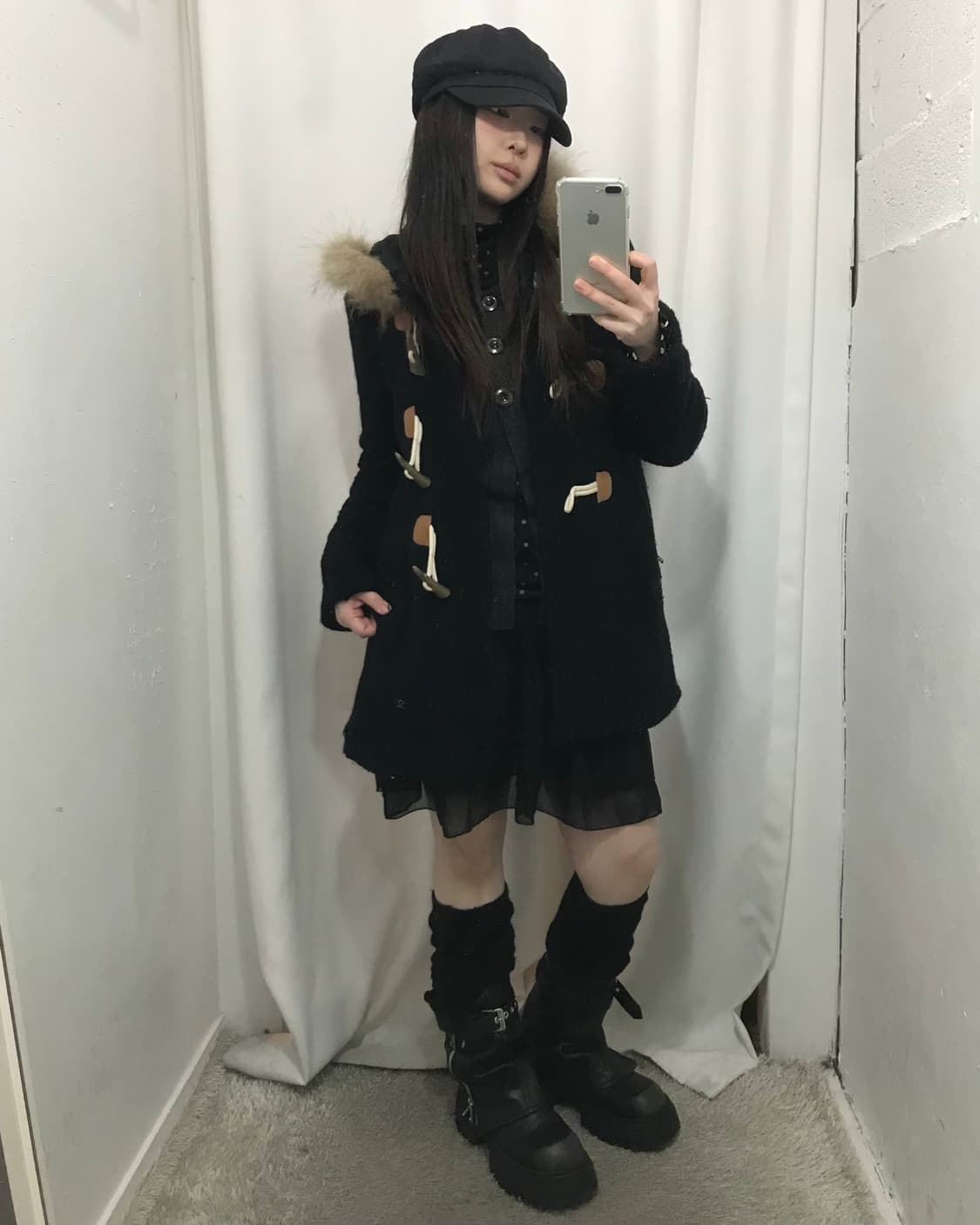 (5ps) 블랙 소녀 코디 세트 🤍 상품이미지4