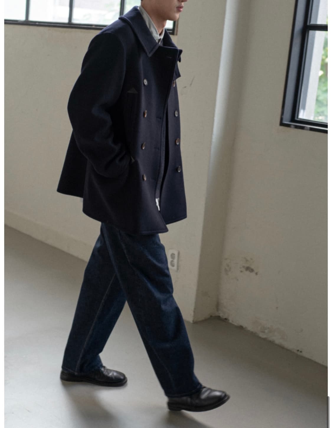 25fw 아워셀브스 피코트 다크네이비 /2사이즈/시착품 상품이미지6