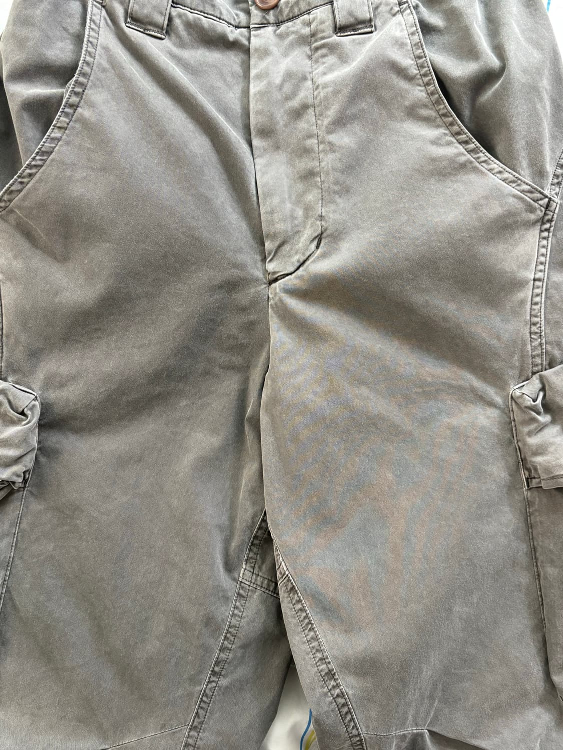 999휴머니티 다이드 카고팬츠 (그레이브라운) 0사이즈 상품이미지2