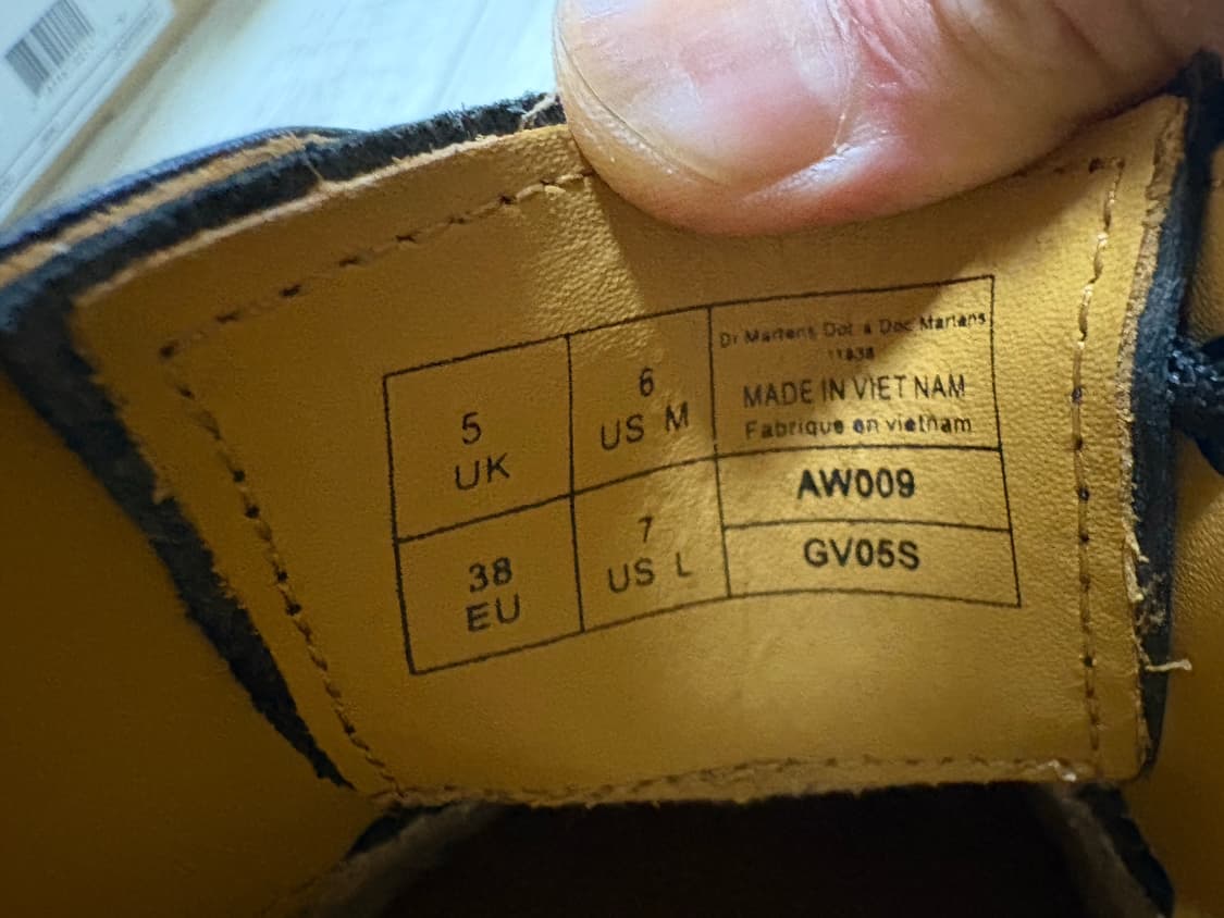 닥터마틴 1461 3홀 나파 240 상품이미지7