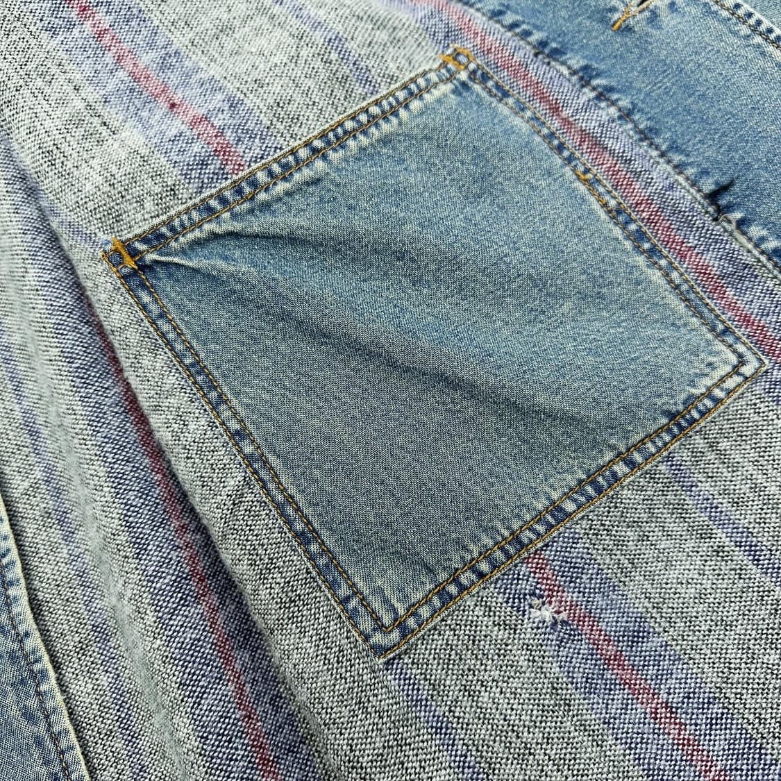 빈티지 Paralyser 워시드 데님 초어 자켓 상품이미지8