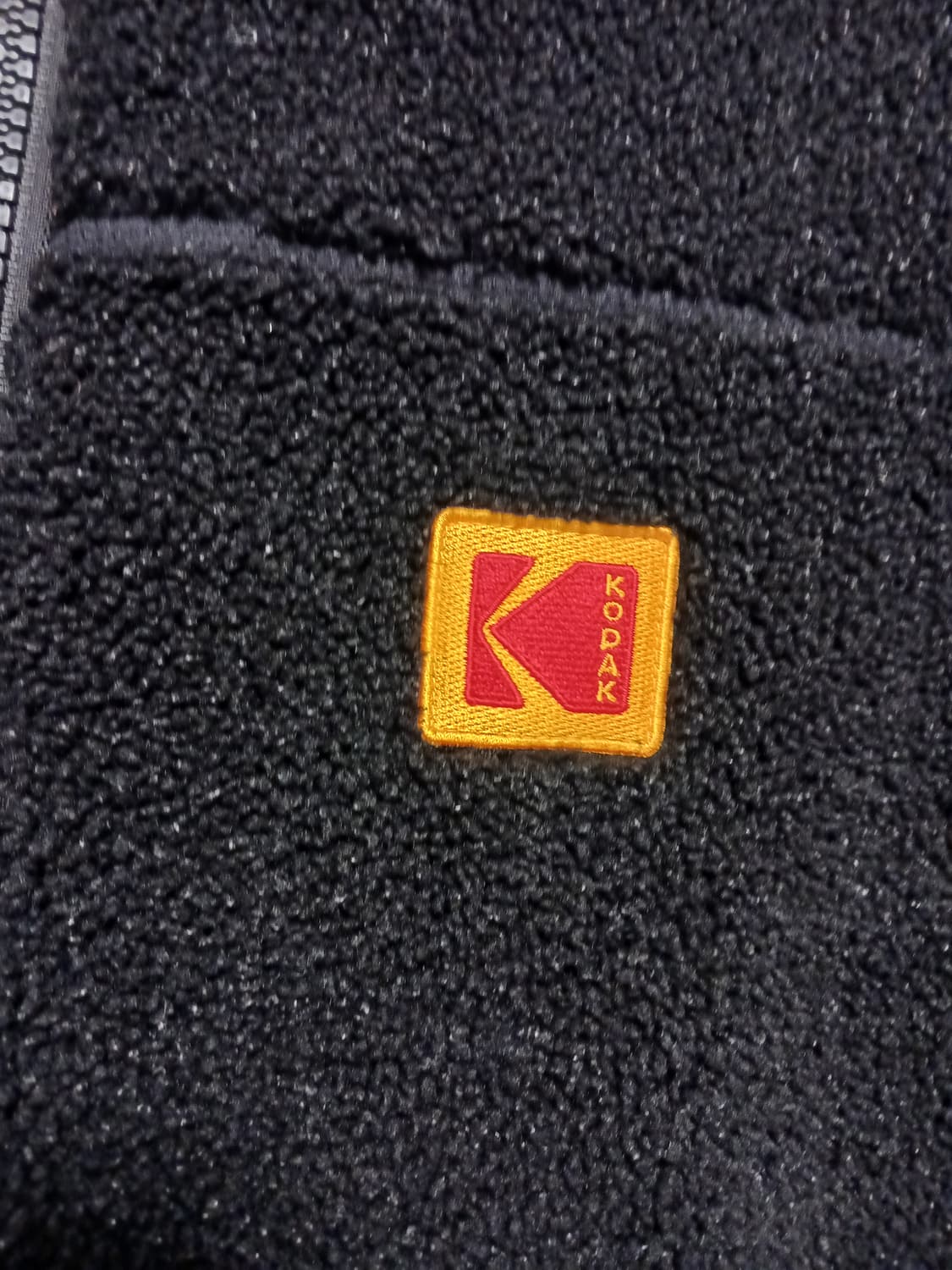 코닥 미니로고  플리스. 후드자켓 상품이미지3