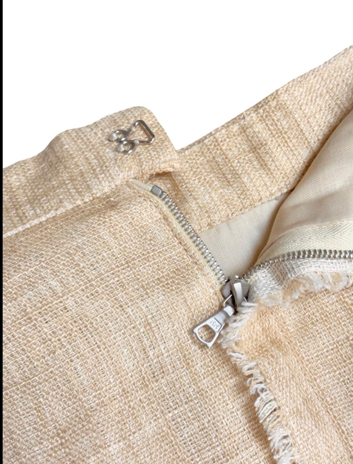 오라리 더블 페이스 프린지 롱스커트 상품이미지5