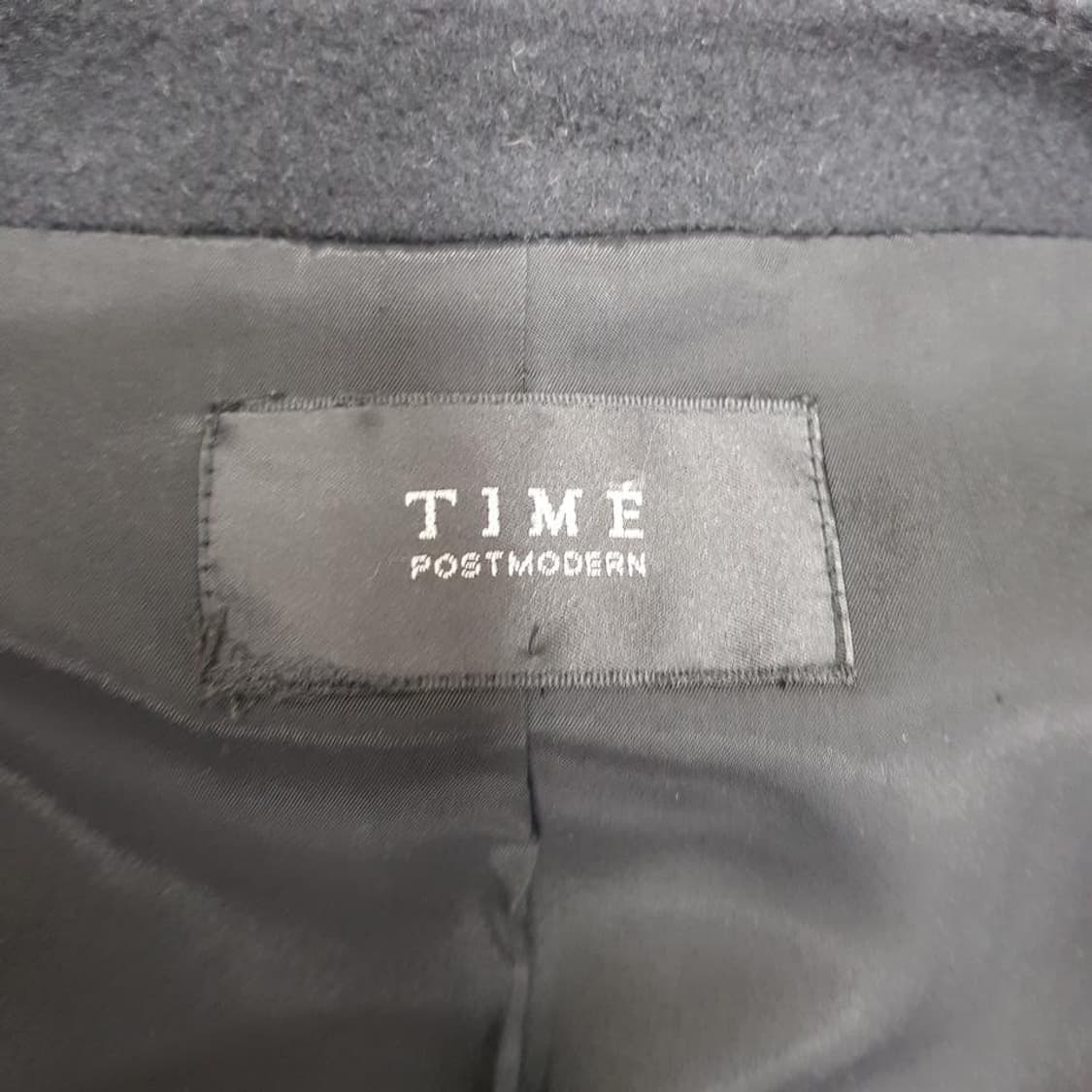 한섬 타임 드레이프 칼라 롱 코트 M사이즈 상품이미지6