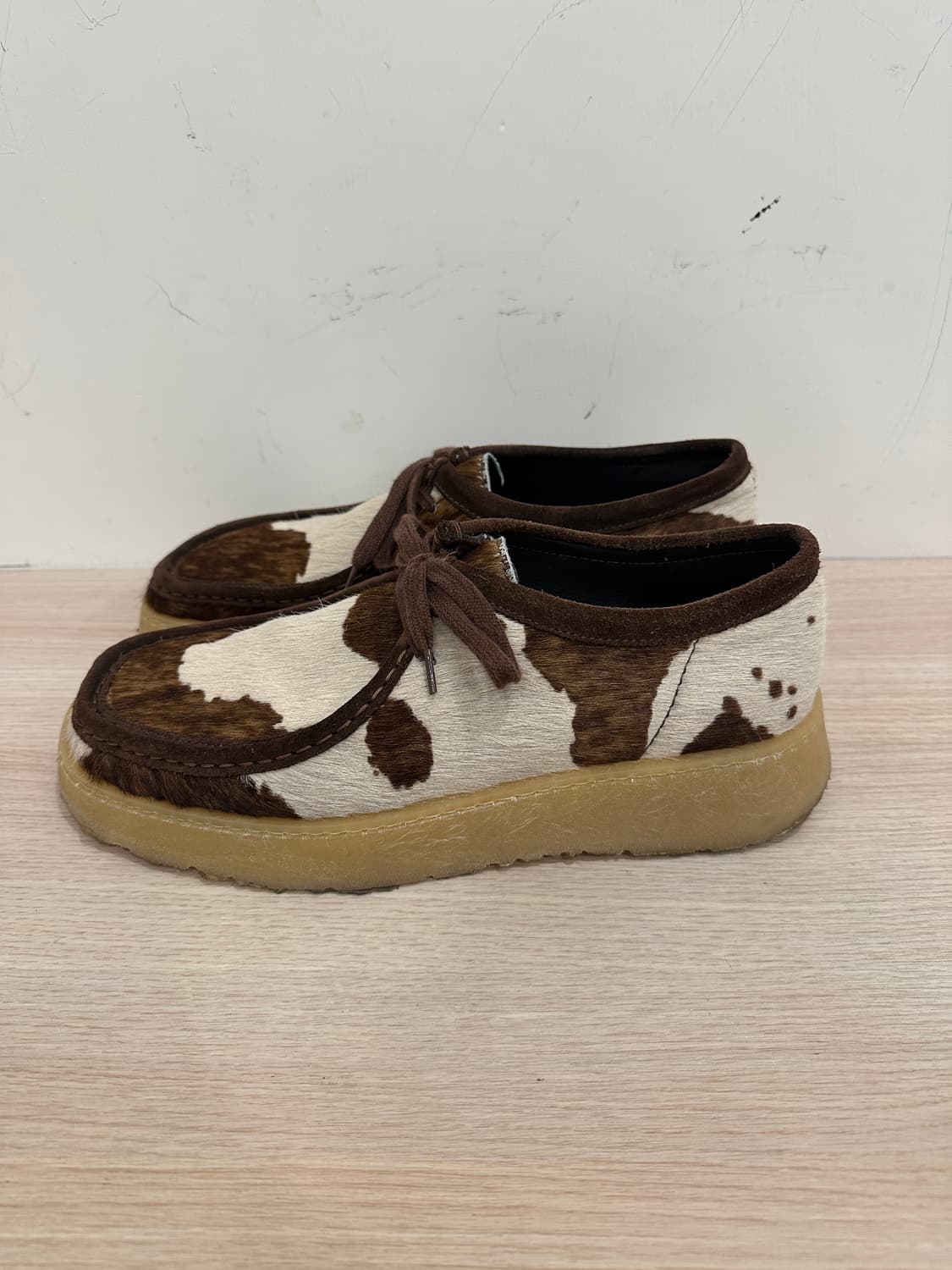 (43) 자라 클락스 왈라비 레더 모카신 더비 슈즈 상품이미지5