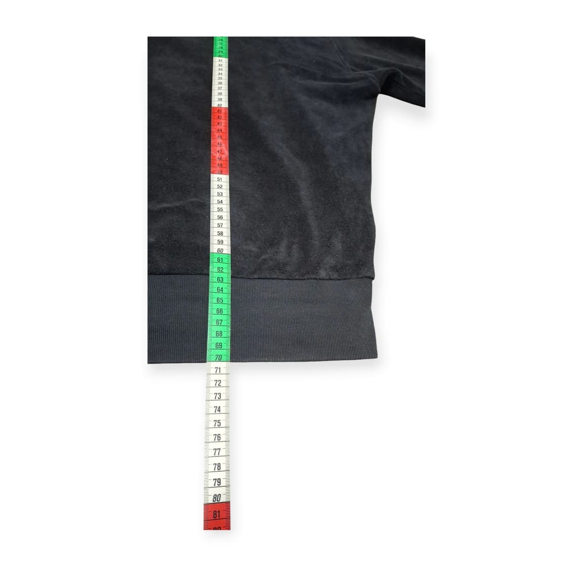 2XL 알브이디 RVD SPORTS & LIFE 벨벳 츄리닝 셋업 블랙 상품이미지5