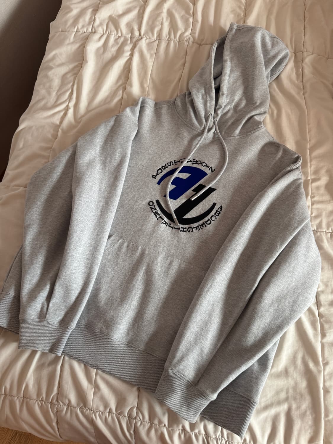 [L-XL] ADER X Zara 멜그레이 후드 상품이미지1